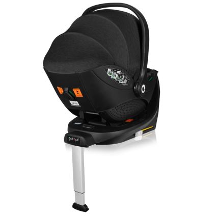 Lionelo - Base til autostole MOXIE SET i-Size Base Black