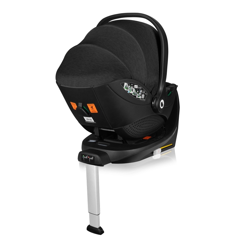 Lionelo - Base til autostole MOXIE SET i-Size Base Black
