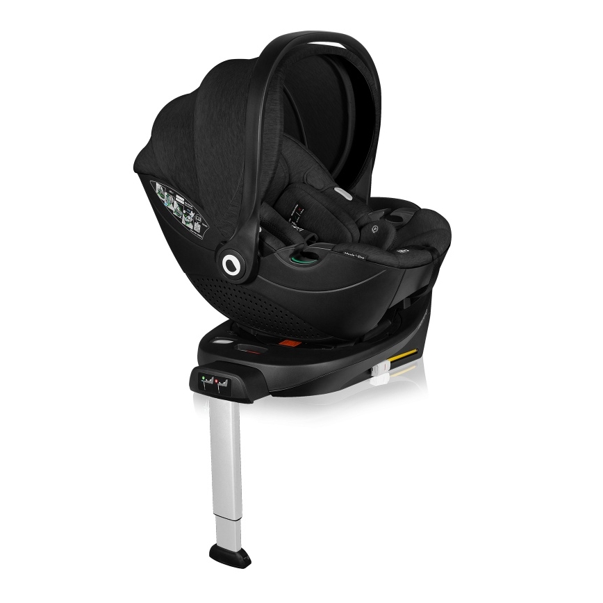 Lionelo - Base til autostole MOXIE SET i-Size Base Black