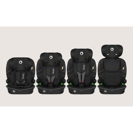 Lionelo - BILLY i-Size autostol 76-150 cm Sort Carbon