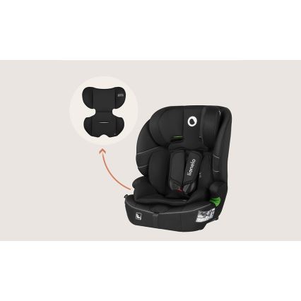 Lionelo - BILLY i-Size autostol 76-150 cm Sort Carbon