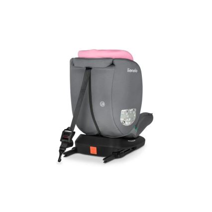 Lionelo - Bilstol BASTIAAN i-Size 40-150 cm grå/lyserød