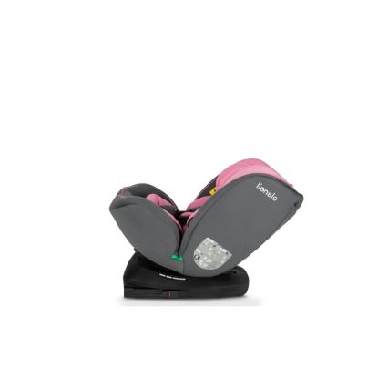 Lionelo - Bilstol BASTIAAN i-Size 40-150 cm grå/lyserød