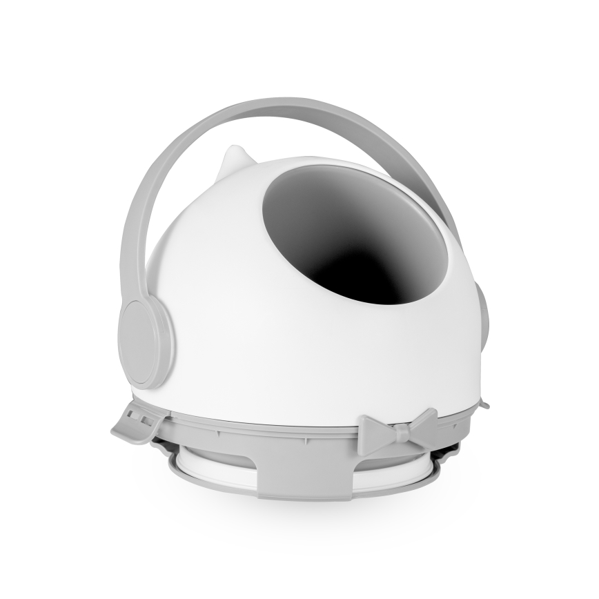 Lionelo - Blebøtte PUREBIN 10 l Hvid