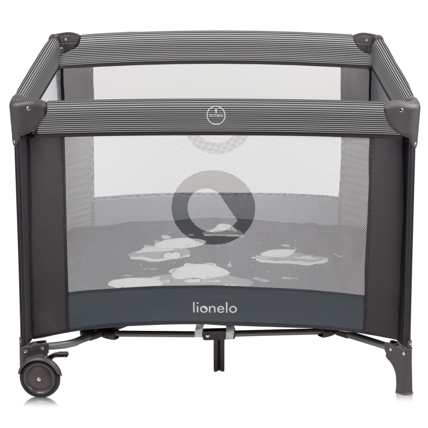 Lionelo - Bonnie Leges seng Grey Scandi