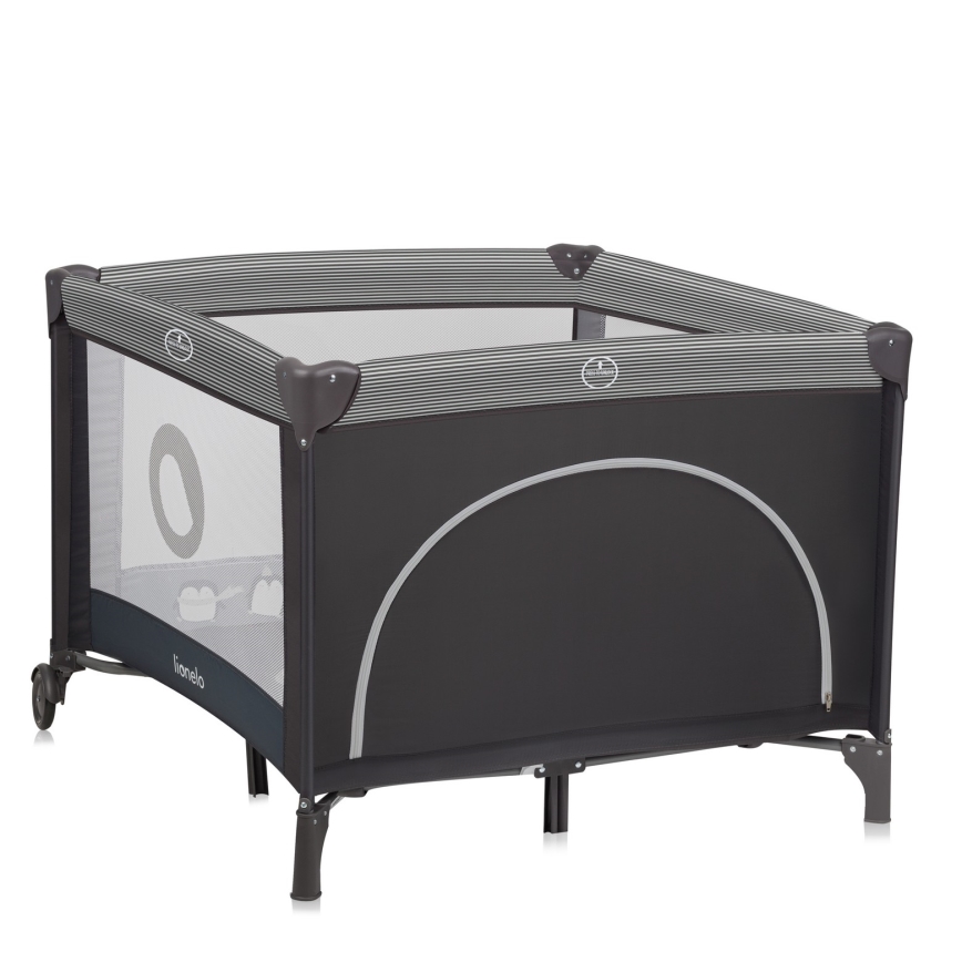 Lionelo - Bonnie Leges seng Grey Scandi