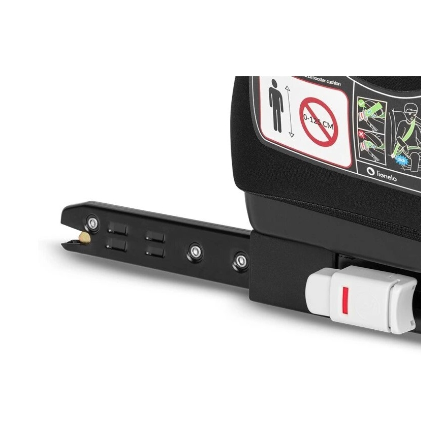 Lionelo - Booster-sæde LUUK FIX i-Size 125-150 cm sort/grå