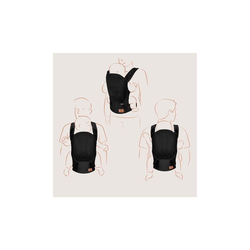 Lionelo - Bæresele MARGAREET Air Sort