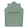 Lionelo - Børnebadekar med hætte MUSLIN HOODED TOWEL Grøn Skov
