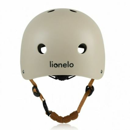 Lionelo - Børnehjelm HELMET Beige Sand