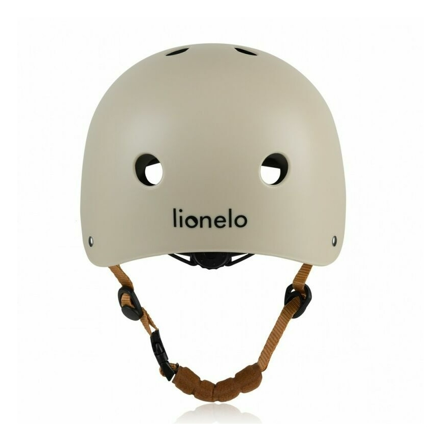 Lionelo - Børnehjelm HELMET Beige Sand