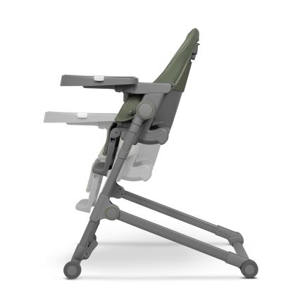 Lionelo - Børnehøjstol 2-i-1 CORA PLUS Green Olive