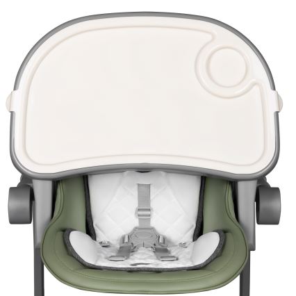Lionelo - Børnehøjstol 2-i-1 CORA PLUS Green Olive