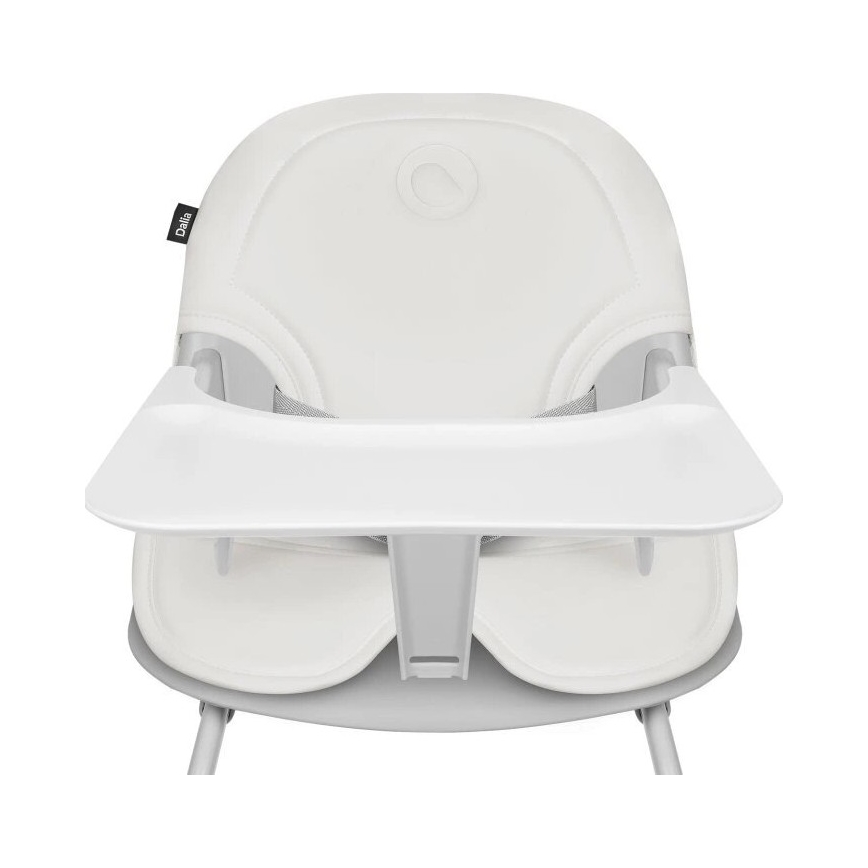 Lionelo - Børnehøjstol 2-i-1 DALIA hvid/grå