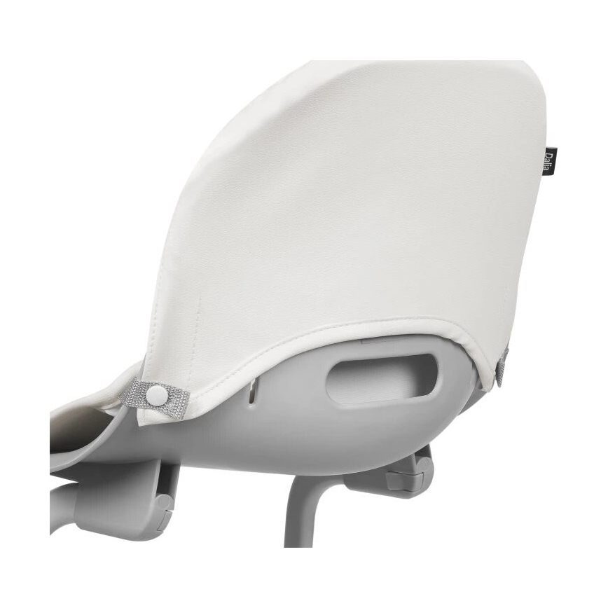 Lionelo - Børnehøjstol 2-i-1 DALIA hvid/grå