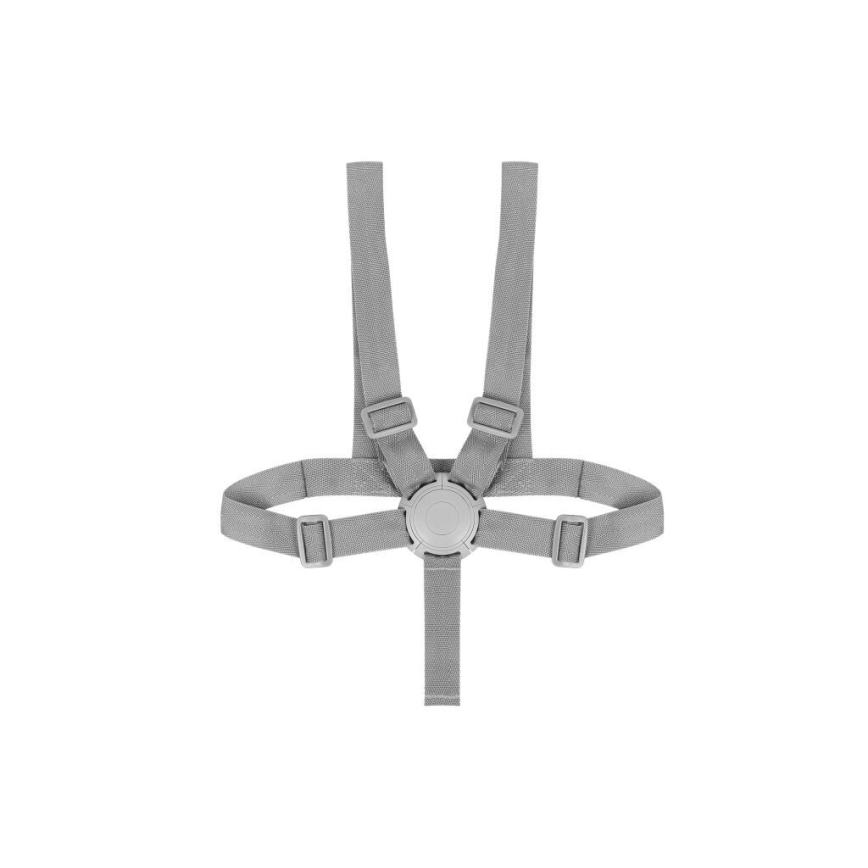 Lionelo - Børnehøjstol 2-i-1 DALIA hvid/grå