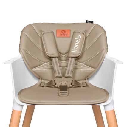 Lionelo - Børnehøjstol 2i1 KOEN Beige Sand