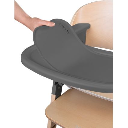 Lionelo - Børnehøjstol 3-i-1 MEGAN Grey Wood