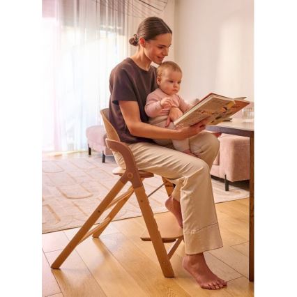 Lionelo - Børnehøjstol 3-i-1 MEGAN Hvidt træ