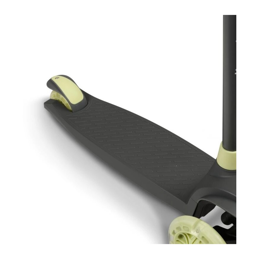 Lionelo - Børneløbehjul JESSY 3xAA grå/grøn