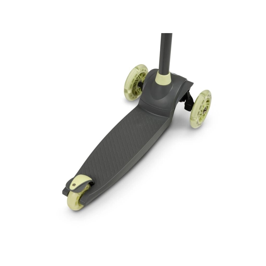 Lionelo - Børneløbehjul JESSY 3xAA grå/grøn