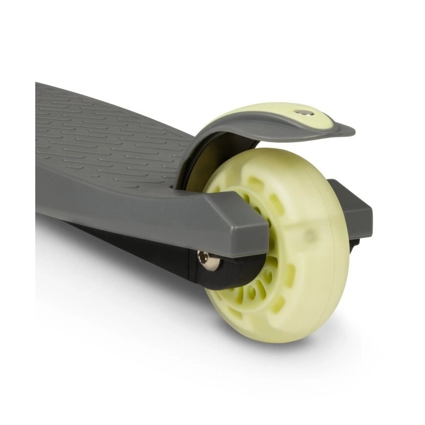 Lionelo - Børneløbehjul JESSY 3xAA grå/grøn