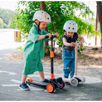 Lionelo - Børneløbehjul JESSY 3xAA lyserød