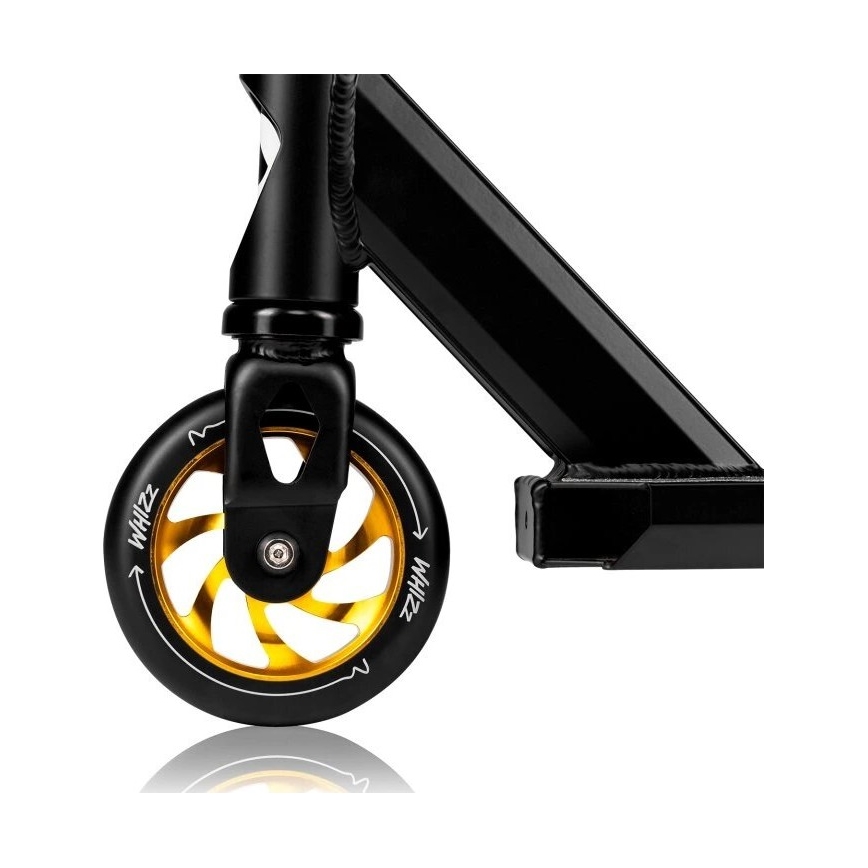 Lionelo - Børneløbehjul WHIZZ sort