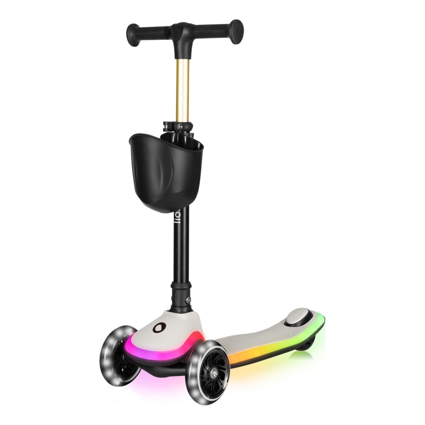 Lionelo - Børnescooter MEY 3xAAA Beige Sand
