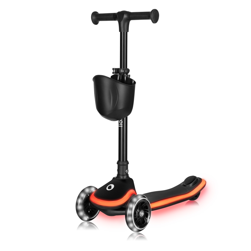 Lionelo - Børnescooter MEY 3xAAA Black Onyx