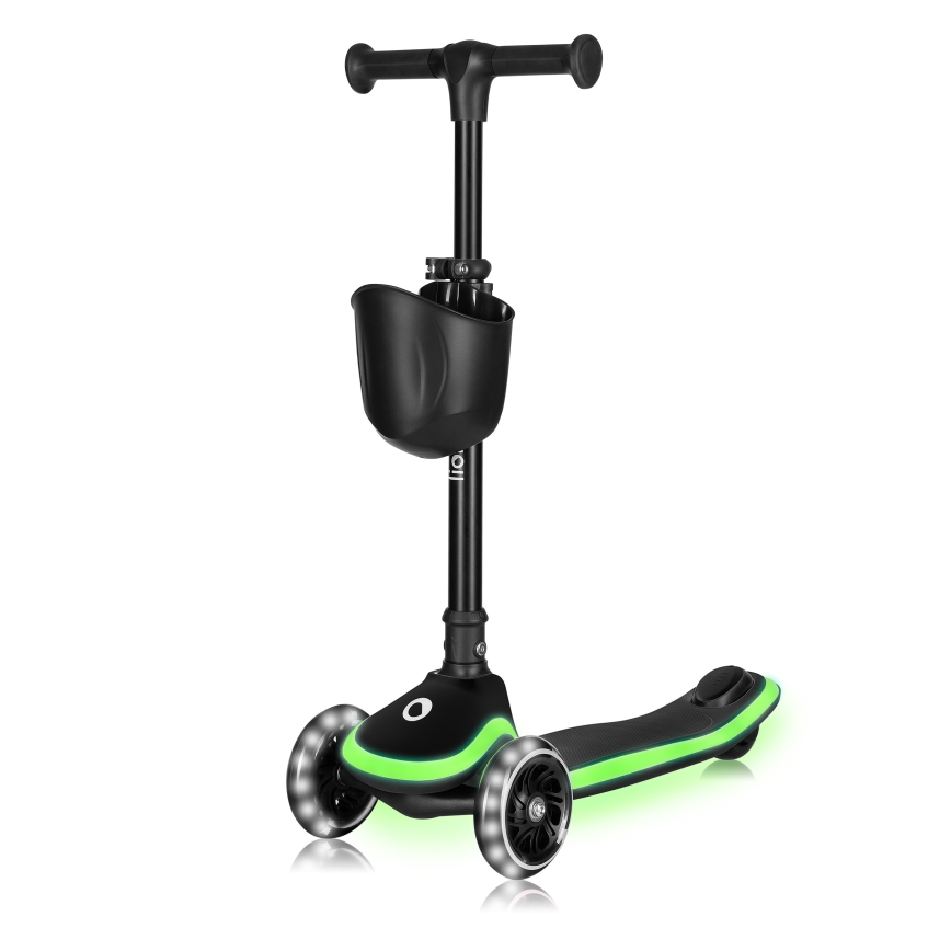 Lionelo - Børnescooter MEY 3xAAA Black Onyx