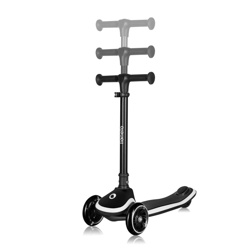 Lionelo - Børnescooter MEY 3xAAA Black Onyx