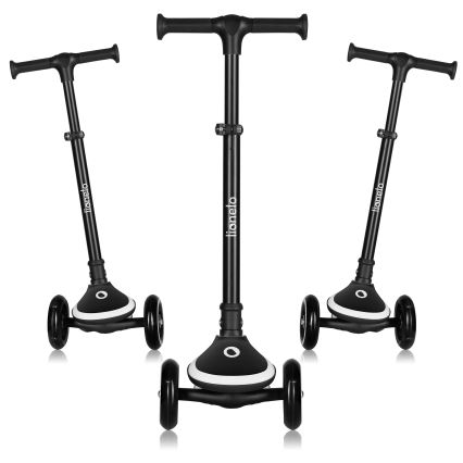 Lionelo - Børnescooter MEY 3xAAA Black Onyx