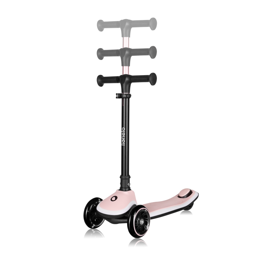 Lionelo - Børnescooter MEY 3xAAA Pink Rose