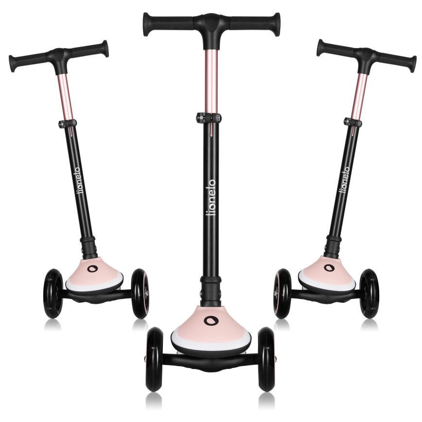 Lionelo - Børnescooter MEY 3xAAA Pink Rose