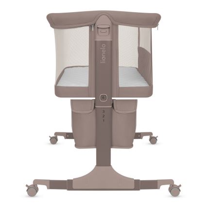 Lionelo - Børneseng 3-i-1 JODIE Beige Taupe
