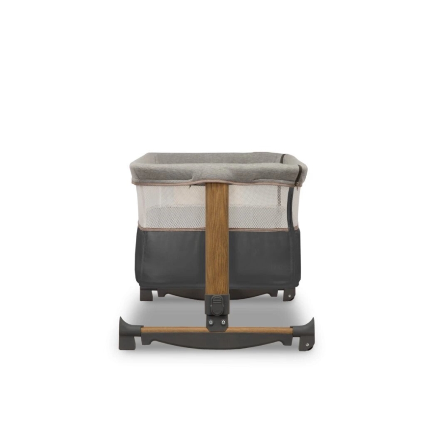 Lionelo - Børneseng 3-i-1 LEONIE grå/sort