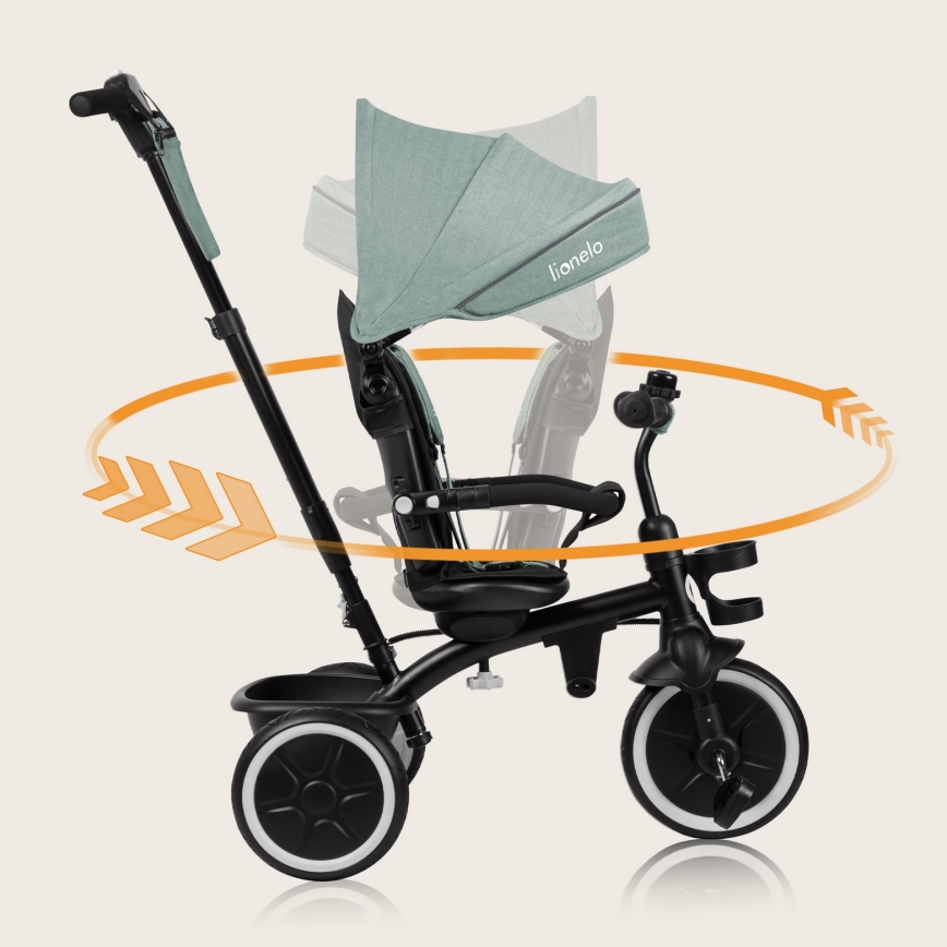 Lionelo - Børnetrehjuler BERRY Grøn Skov