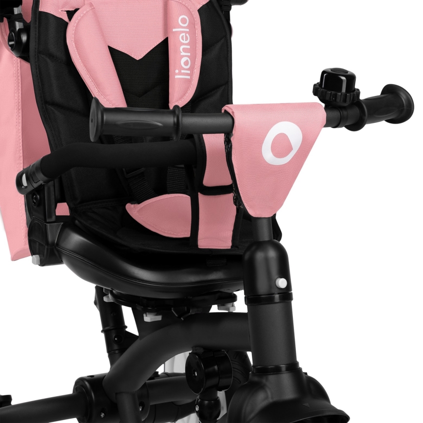 Lionelo - Børnetrehjuler TRIS PLUS Pink Rose