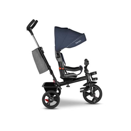 Lionelo - Børnetricycle HAARI mørkeblå/grå
