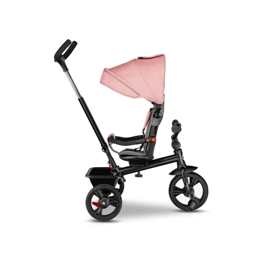 Lionelo - Børnetrehjulssykkel HAARI pink/grå