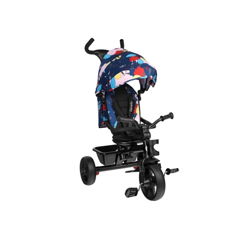 Lionelo - Børnetricycle HAARI sort/farverig