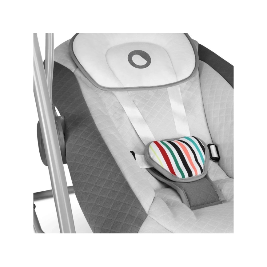 Lionelo - Børnevippestol OTTO 4xLR14 Cozy Grey