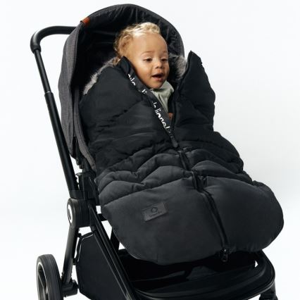 Lionelo - Børnevognspose FRODE Black Carbon
