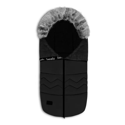 Lionelo - Børnevognspose FRODE Black Carbon