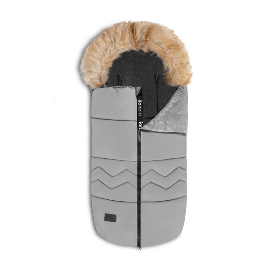 Lionelo - Børnevognspose FRODE Grey Dove