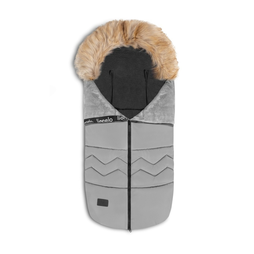 Lionelo - Børnevognspose FRODE Grey Dove