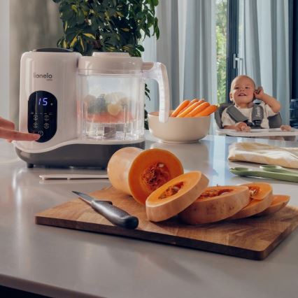Lionelo - Dampkoger 05.01.2001 BABYMENU 110W/230V hvid/grå