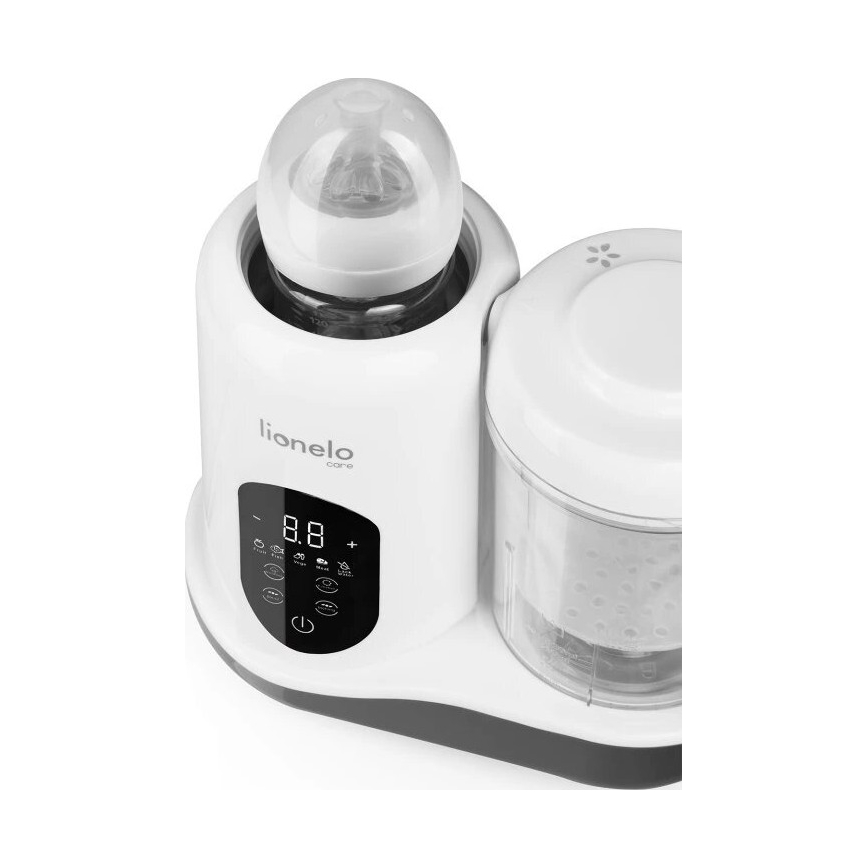 Lionelo - Dampkoger 05.01.2001 BABYMENU 110W/230V hvid/grå