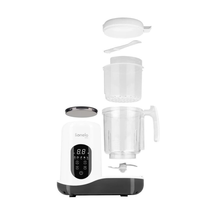 Lionelo - Dampkoger 05.01.2001 BABYMENU 110W/230V hvid/grå